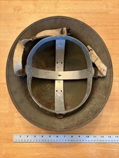 WWI US Army M1917 or M1917A1 Doughboy Brodie Style Helmet picture