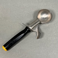 Vtg Myers De Luxe Disher Ice Cream Scooper DeLuxe Scoop #20 Rare Plastic Handle picture