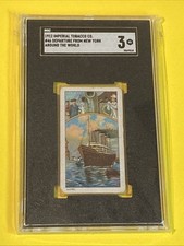 1912 ITC of Canada Around the World Series Tobacco Departure from New York SGC 3 picture