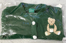 Starbucks x Gelato Pique Green Powder Star Jacquard Cardigan Free Size Japan picture