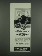 1946 Marxman Mel-O Briar and Bench-Made Pipes Ad picture