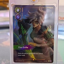 Riot Games League of Legends Riftbound The Exile Holofoil EN RAD-173/167 picture
