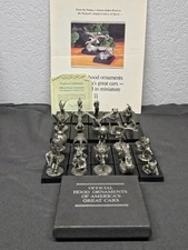 Franklin Mint 1981 1983 Hood Ornaments Americas Great Cars 25 Set COA Cards READ picture