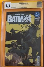Absolute Batman #2 CGC 9.8 SS Signed By Scott Snyder & Nick Dragotta Variant 1st picture