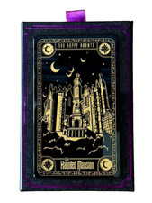 Disney Parks Arribas Haunted Mansion Glass Tarot Card Gracey Manor picture