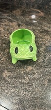 Vintage Mid Century Modern Green Frog Planter Ceramic Planter picture