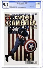 Captain America #616A 70th Anniversary Issue - 2011 - CGC 9.2 - Travis Charest picture