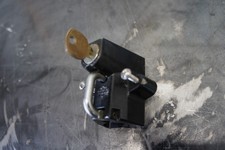 Vintage Harley Davidson Helmet Lock with Key picture