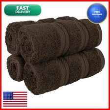 American Soft Linen 100% Cotton Turkish 4 PC Washcloth Set picture