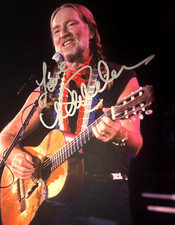 WILLIE NELSON Signed 8x10 inch Authentic Original Autograph + COA picture
