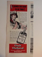 1939 Crab Orchard Kentucky Whiskey-vintage print ad picture