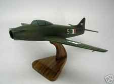 Re-2007 Reggiane Fighter Airplane Desk Wood Model Big New picture