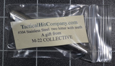 ONE + ONE HITTER = TWO HITTER - MADE FROM #304 STAINLESS - BETTER THAN ALUMINUM picture