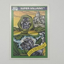 Doctor Doom 1990 Impel Marvel Universe #60 picture