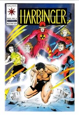 Harbinger #5 (1992, Valiant) Key Issue, w/ Coupon, David Lapham, Jim Shooter picture