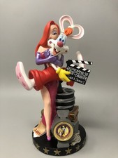 RARE Disney Jessica Who Framed Roger Rabbit Clock Figure Disneyana Conv. ‘98 NIB picture
