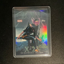 Topps 2024 Marvel Glow Up black foil Insert GU-4 X-23 #10/10 picture