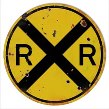 RAILROAD CROSSING HEAVY DUTY USA MADE 10