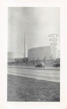 1939 New York World's Fair 1930s Photo Westinghouse Pavilion Cars Trylon picture