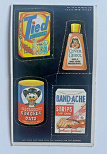 Vintage 1969 Topps  Card #16 Tied, Cover Ghoul, Quacker Oats  Band-Ache picture
