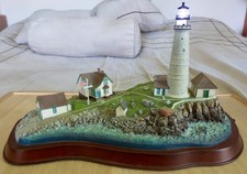 Boston Lighthouse Limited Edition resin model The Danbury Mint 233 of 5000 picture