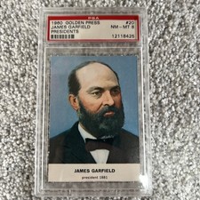 1960 GOLDEN PRESS PRESIDENTS 20 JAMES GARFIELD picture