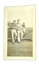 Vintage 1930s Photo Lot 2 Roy Williams Armstrong Hunting Rifle Truck Paducah KY picture