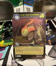 Upper Deck Dinosaur King TCG Swift Udanoceratops DKAA-019/100 Regular 1400 2009 picture
