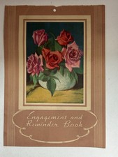 1939 Engagement Reminder Book Wakefield’s Flowers Los Angeles Vintage Ephemera picture