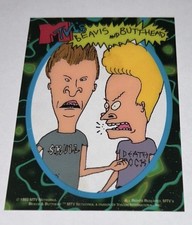 1993 MTV Beavis and Butt-Head Clear Cell Acetate  *Rookie Card* Promo picture