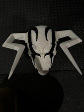 Kurosaki Ichigo Full Hollow Mask/Helmet Bleach Anime Cosplay Glows In The Dark picture