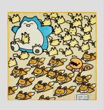 Pokemon Pokemon Pokemon Center Limited Hand Towel Run Snorlax Pikachu Eevee picture