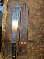 British Machette 1955 S&J Kitchin Ltd Sheffield NO. 2640 w/ Sheath Nice Cond picture