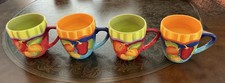 Laurie Gates Baja Sizzle ⁠4pc. Set Coffee/Hot Chocolate Mugs 4.25” X 4” picture