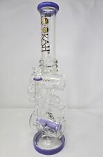 16 inch Honeycomb Recycler High Quality Borosilicate Percolated Waterpipe  picture