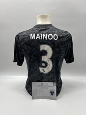 Manchester United Jersey Kobbie Mainoo Signed Autograph Adidas 176 picture