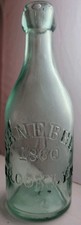 Antique Blob Top Blobtop Soda Beer Bottle F. KNEBEL 1860 BROOKLYN New York NYC picture