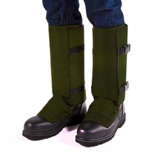 Crackshot Men's Snake Bite Proof Guardz Gaiters Olive Green XX-Large picture