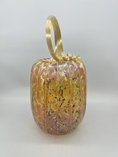 Jack Pine Studios Large Autumn Lace Barrel Premium Pumpkin 12” Artist Signed picture