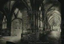1921 Press Photo Cathedral Cloister At St. Die, First use of