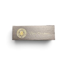 Vintage President Bill Clinton Pen Black Gold Box Set New Bill Signing Gift picture