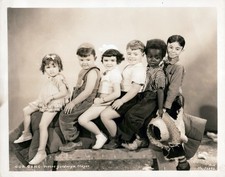 Our Gang Little Rascals 1937 8x10 MGM Photo Spanky Alfalfa Darla Buckwheat picture