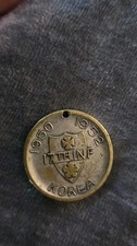 Army 17th Infantry 1950 1952 Korea Token Challenge Coin Buffalo Bill Authentic picture