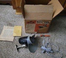 Vintage Sears Allstate Bullet Style Car Fan 1950s Era picture