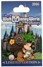 New Disney Piece Of Walt Disney World History Disney's Polynesian Resort LE Pin picture