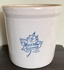 Western Stoneware Monmouth 2 Gallon Crock picture