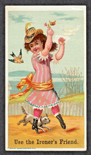 VICTORIAN TRADE CARD~LABOR-SAVING DAY'S SOAP IS THE 
