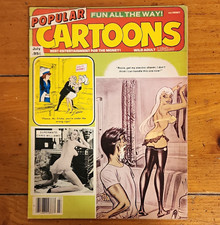 POPULAR CARTOONS July 1979 BILL WARD Pin-up Cover Art PUSSYCAT Jim Mooney picture
