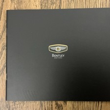 2001 BENTLEY CONTINENTAL T PERSONAL COMMISSION OFFICIAL RARE BROCHURE picture