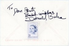 Donald Buka- Signed Envelope picture